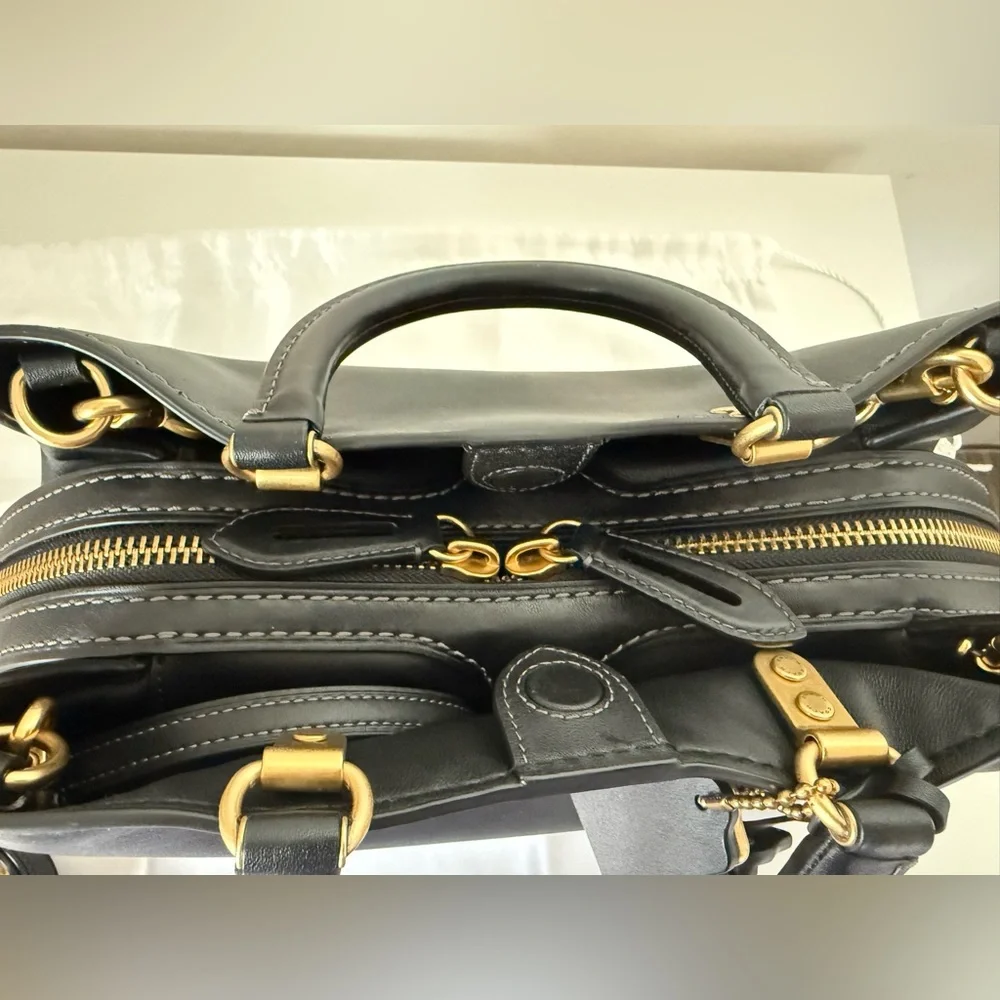 Coach Rogue 31 Black Leather - Picture 8 of 15